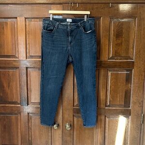 Pistola Jeans Women Plus Size 18W Blue High Rise Stretch P67317MTW-MDY Denim